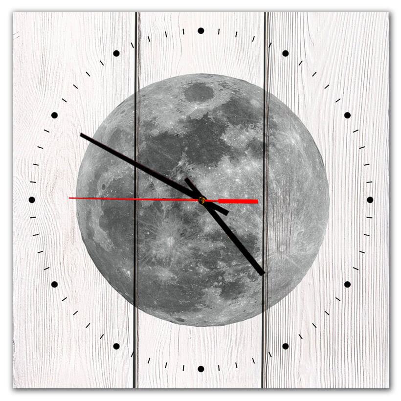 Настенные часы Луна 30х30 см